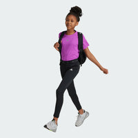 ADIDAS Girl's Techfit Logo Legging - Black | JF3756