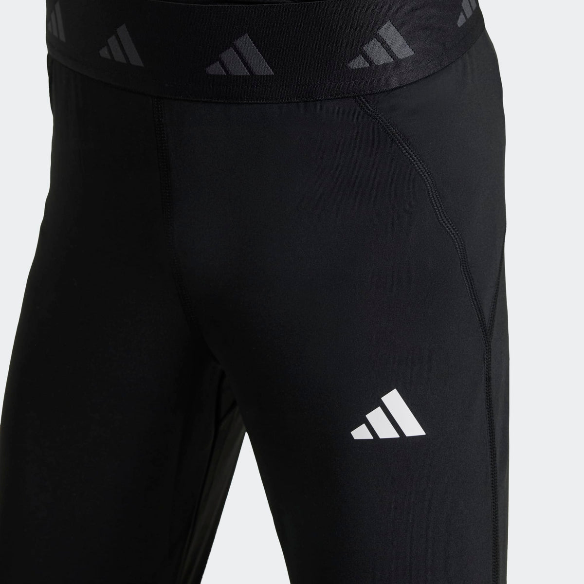 ADIDAS Girl's Techfit Logo Legging - Black | JF3756