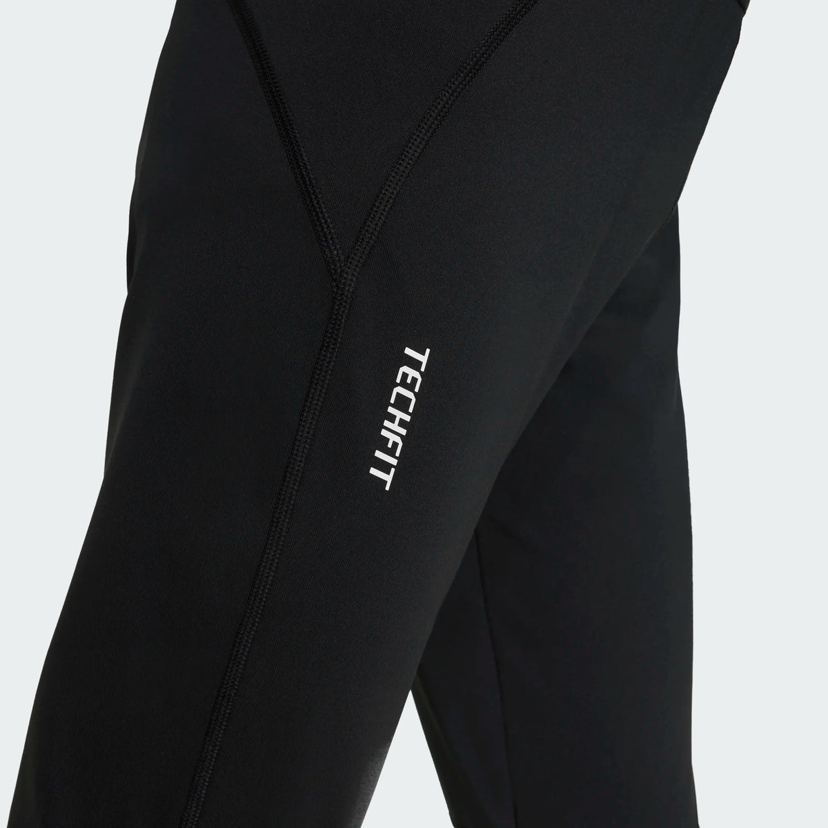 ADIDAS Girl's Techfit Logo Legging - Black | JF3756