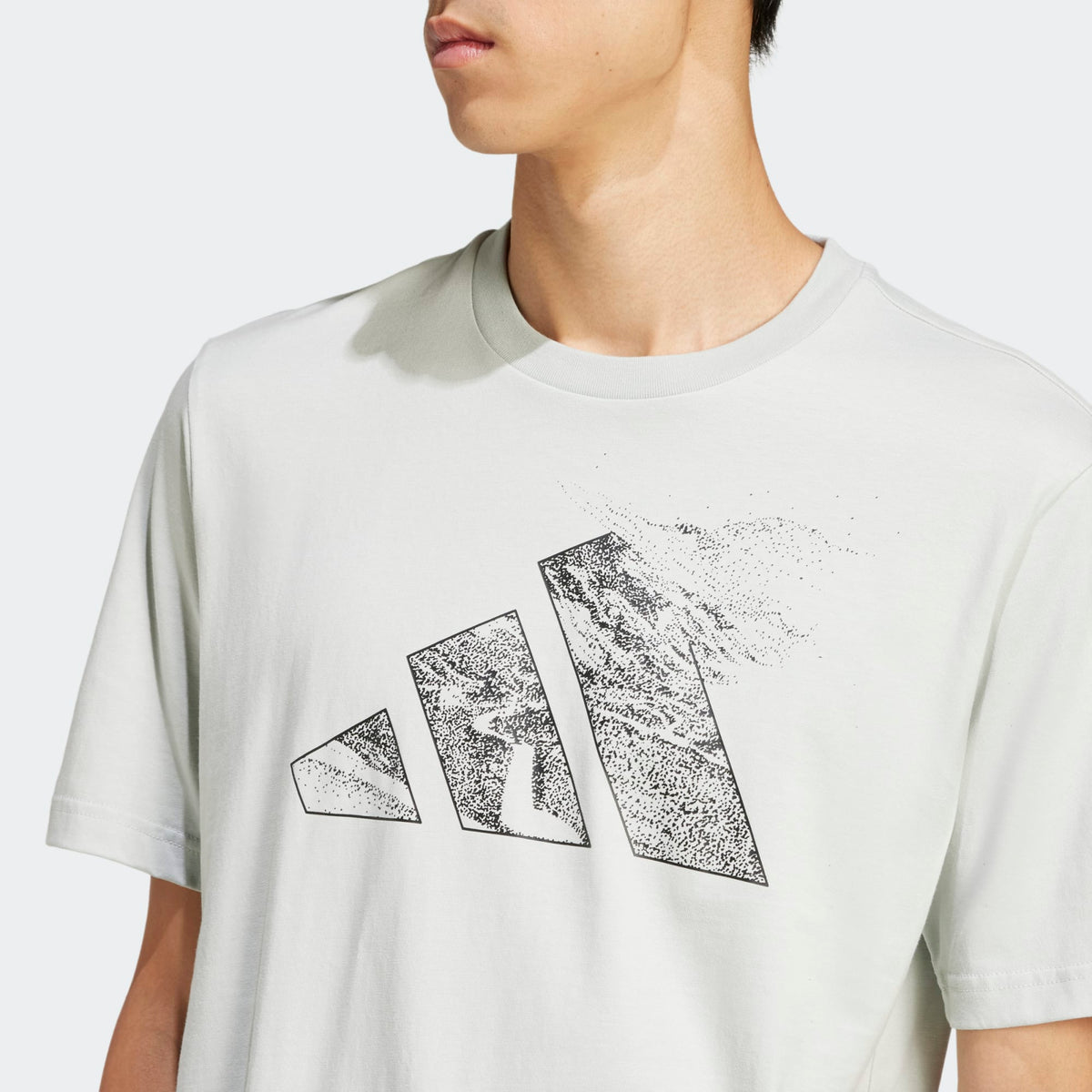 ADIDAS City Escape Logo Graphic Men's T-Shirt - Grey