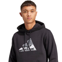 ADIDAS Camo Graphic Hoodie - Black