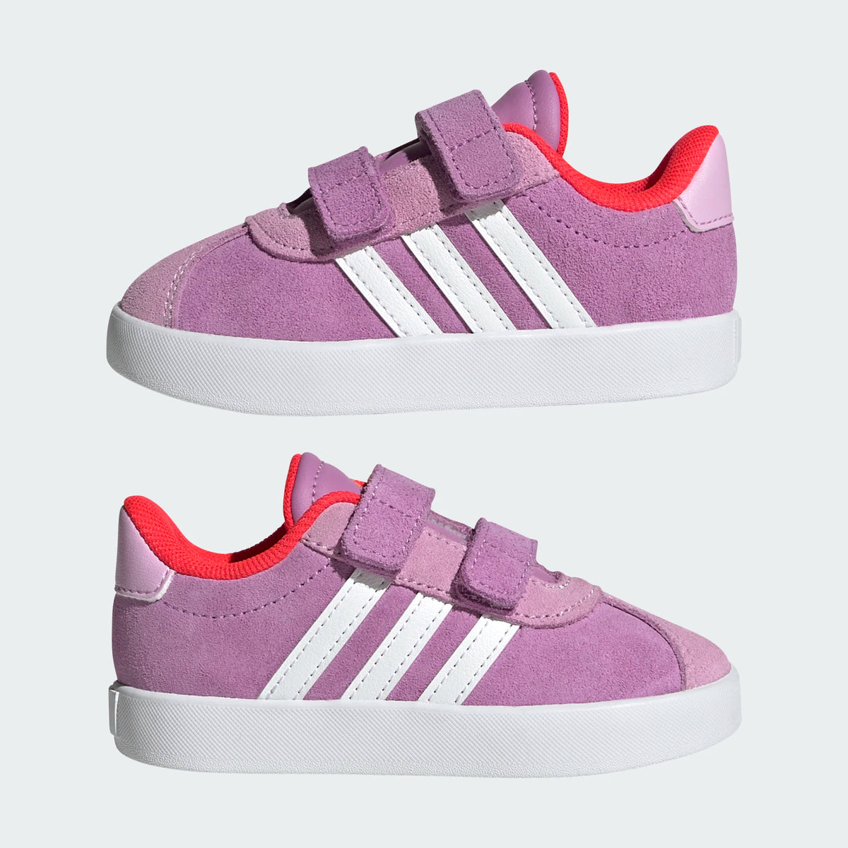 ADIDAS Girl's VL Court 3.0 Infant Shoes - Purple