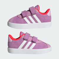 ADIDAS Girl's VL Court 3.0 Infant Shoes - Purple