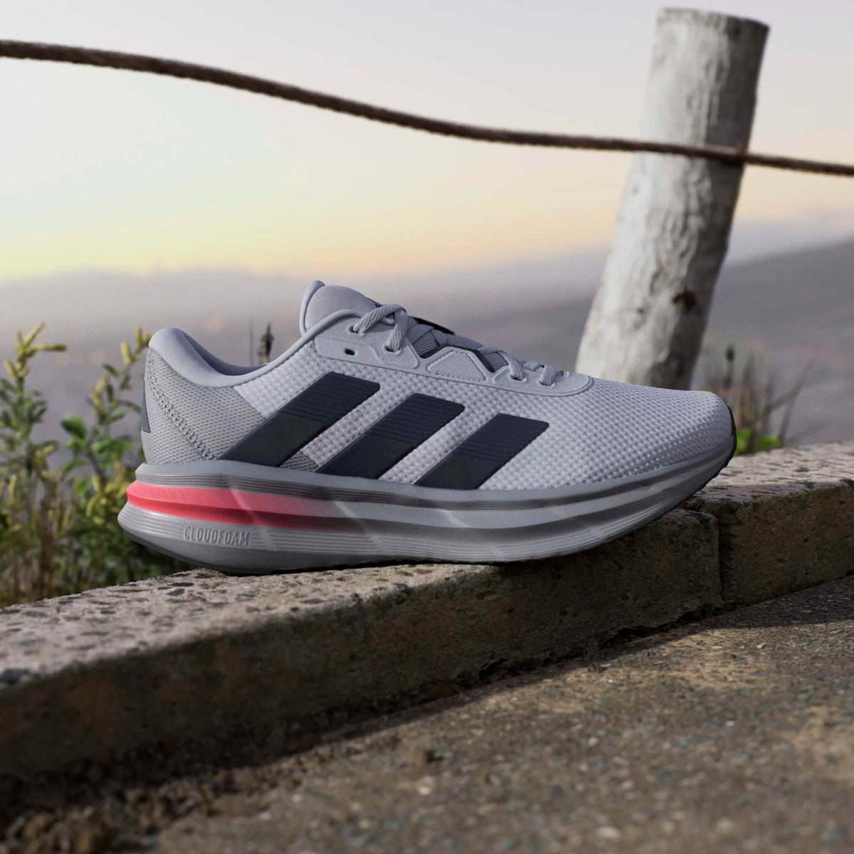 ADIDAS Men's Galaxy 7 Running Shoes - Grey | JQ2626