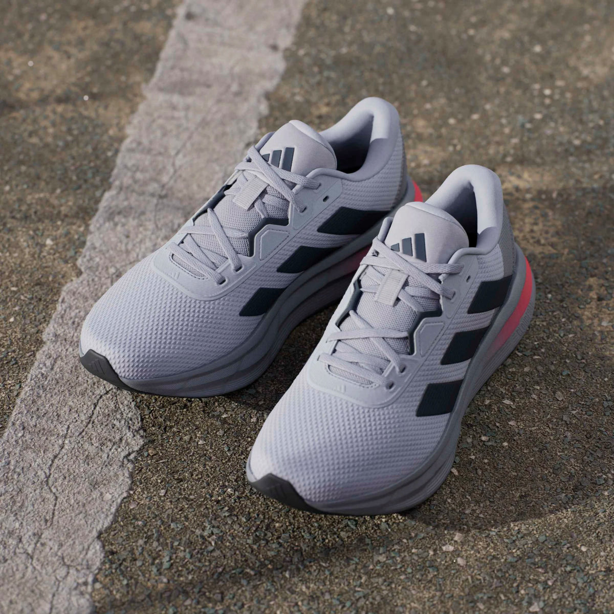 ADIDAS Men's Galaxy 7 Running Shoes - Grey | JQ2626