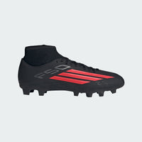 ADIDAS F50 CLUB Mid Cut Firm / Multi Ground Football Boots - Black