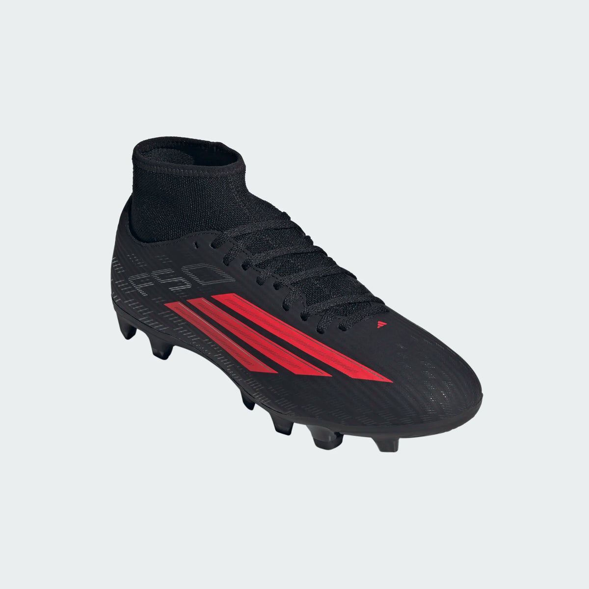 ADIDAS F50 CLUB Mid Cut Firm / Multi Ground Football Boots - Black