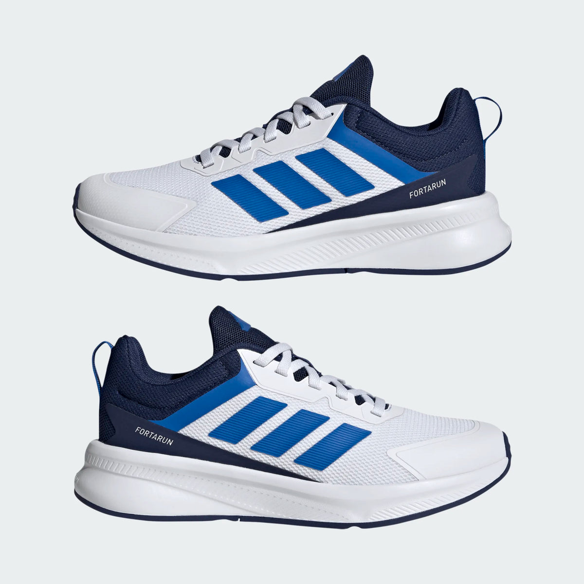 ADIDAS FortaRun 4.0 Kids Shoes - White/Blue