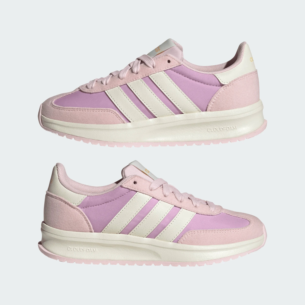 ADIDAS Run 70s 2.0 Girl's Shoes - Pink/Purple | JS2306