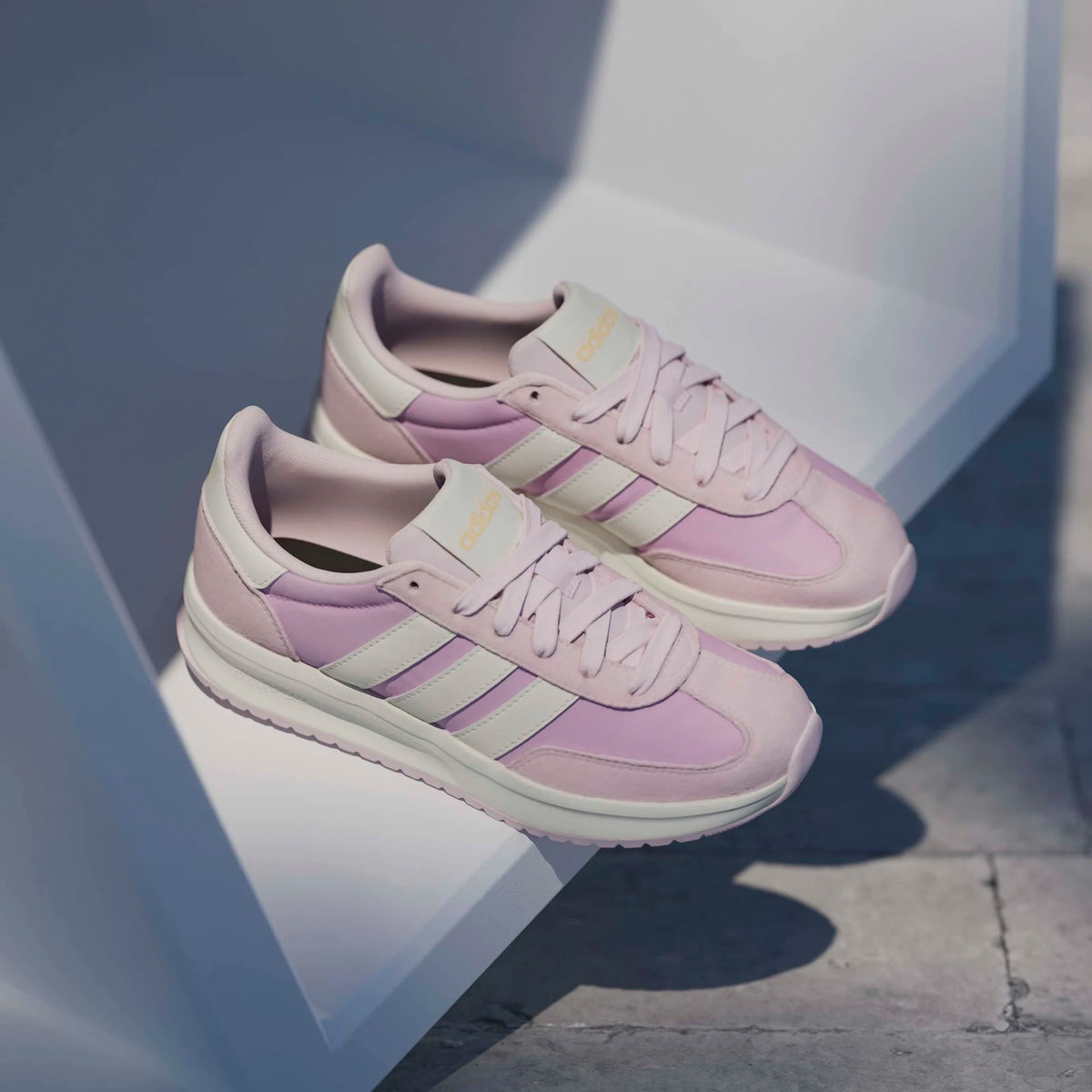 ADIDAS Run 70s 2.0 Girl's Shoes - Pink/Purple | JS2306