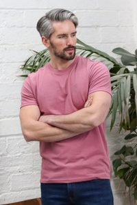 KENROW Jax Brushed T-Shirt - Brick