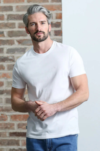 KENROW Jax Brushed T-Shirt - White