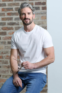 KENROW Jax Brushed T-Shirt - White