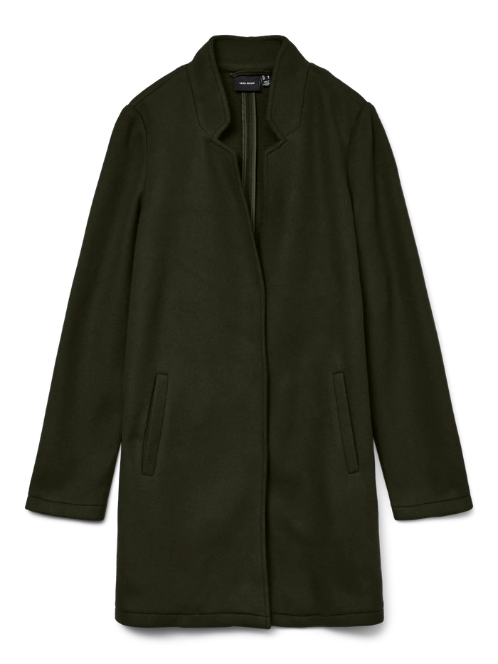 VERO MODA Katherine Brushed Jacket - Forest Green