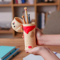 LEGAMI 2-in-1 Soft Silicone Pencil Case - Kawaii - Dog