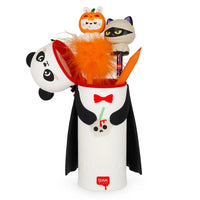 LEGAMI Halloween Panda "Bam-Boo" 2-in-1 Silicone Pencil Case - Kawaii