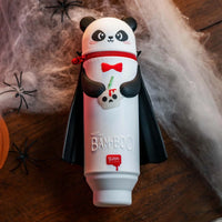 LEGAMI Halloween Panda "Bam-Boo" 2-in-1 Silicone Pencil Case - Kawaii