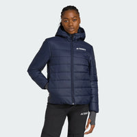 ADIDAS Terrex Multi Essentials CLIMAWARM Insulated Hooded Jacket - Navy