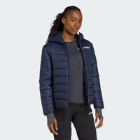 ADIDAS Terrex Multi Essentials CLIMAWARM Insulated Hooded Jacket - Navy