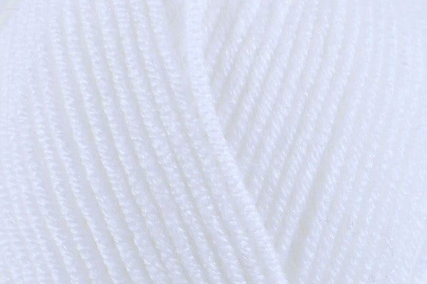 KING COLE Cherished DK Yarn - White - 100g