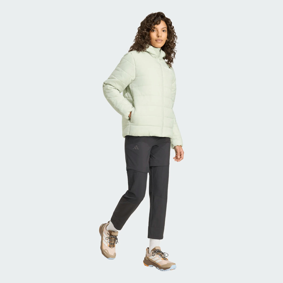 ADIDAS Terrex Multi Essentials CLIMAWARM Insulated Hooded Jacket - Green