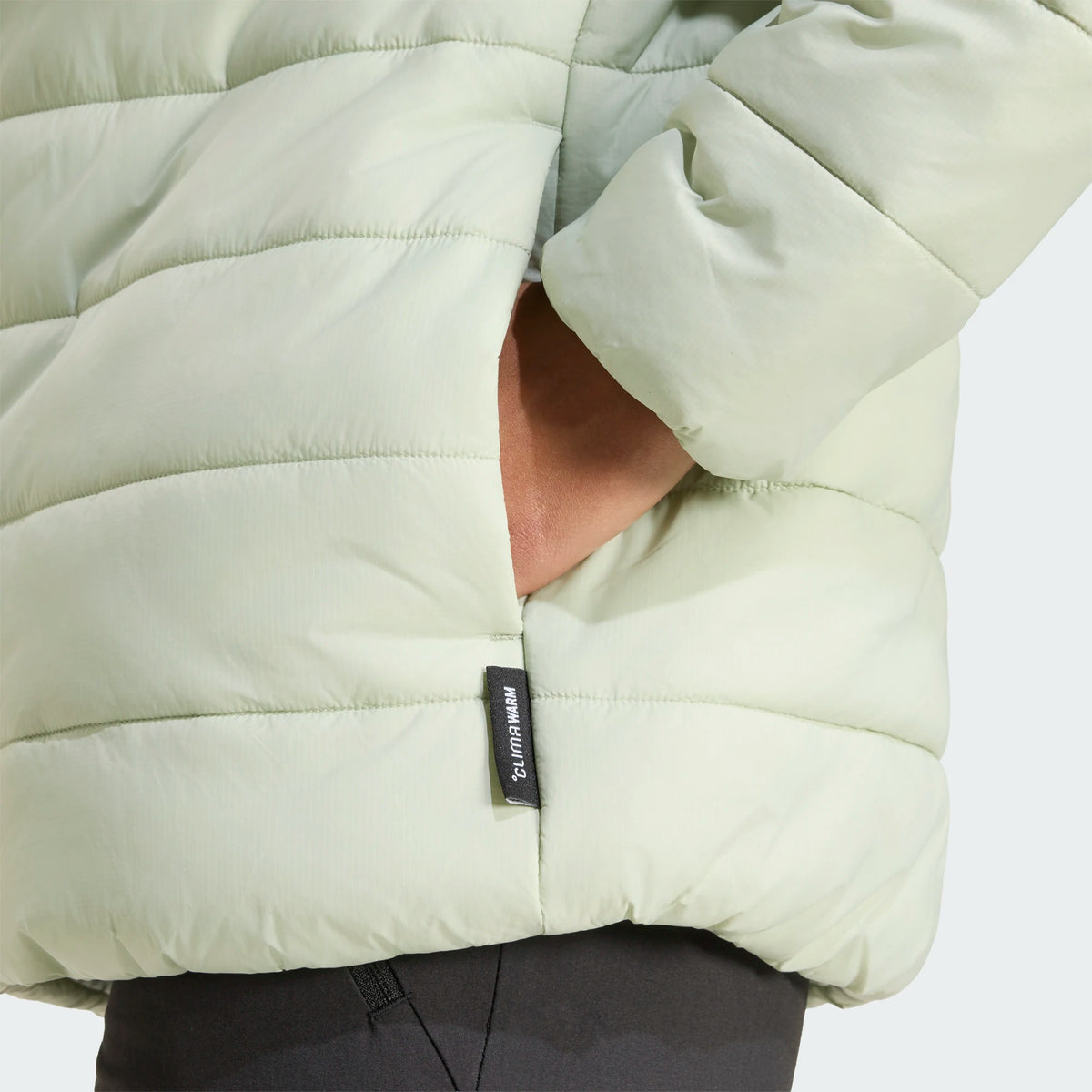 ADIDAS Terrex Multi Essentials CLIMAWARM Insulated Hooded Jacket - Green