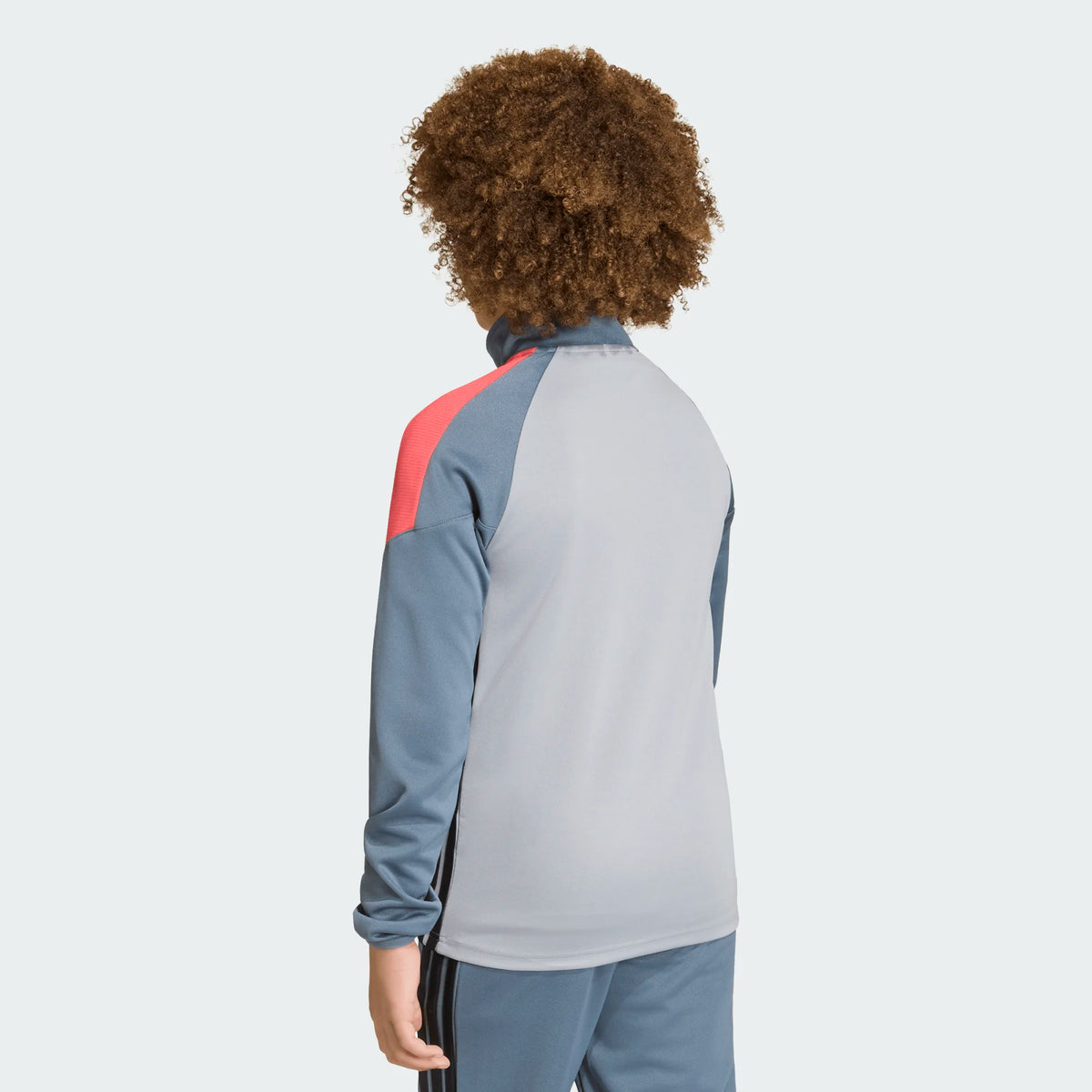 ADIDAS Tiro Essentials Half Zip Top - Grey