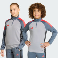 ADIDAS Tiro Essentials Half Zip Top - Grey