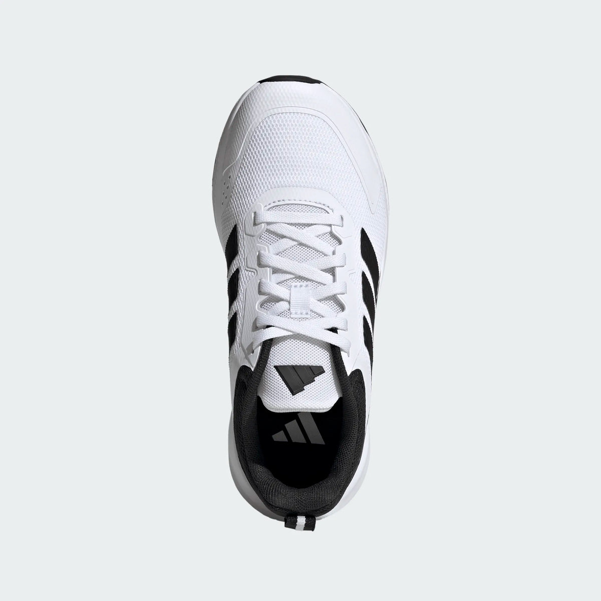 ADIDAS Boy's FortaRun 4.0 Shoes - White/Black | KH9113