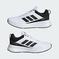 ADIDAS Boy's FortaRun 4.0 Shoes - White/Black | KH9113