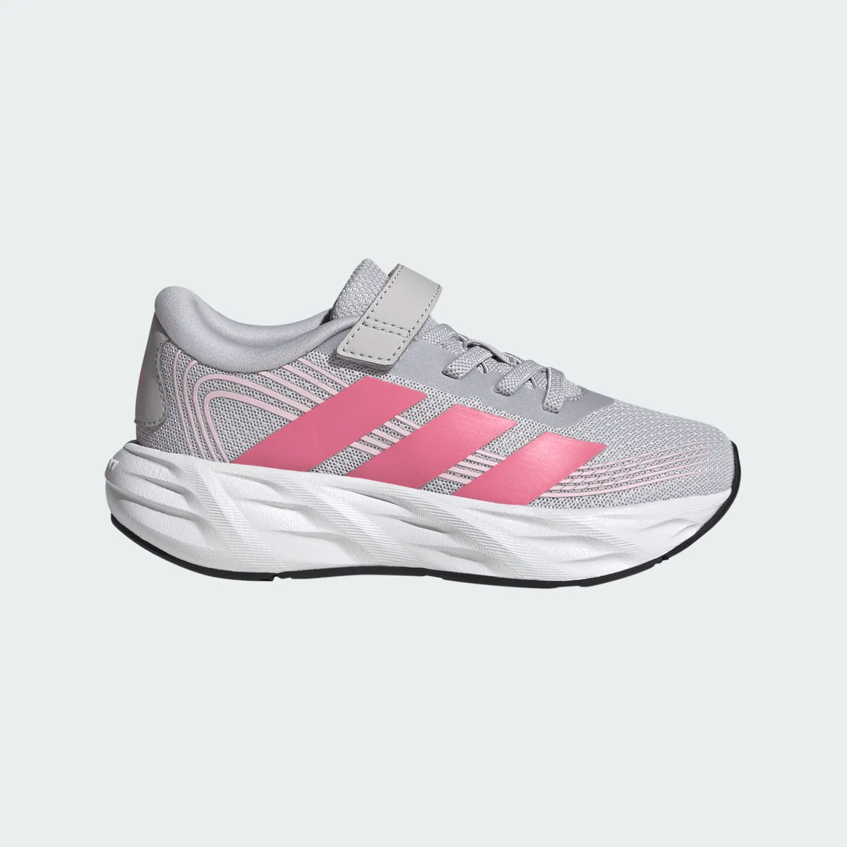 ADIDAS Girl's Galaxy 8 Shoes EL C - Gray | KI1685
