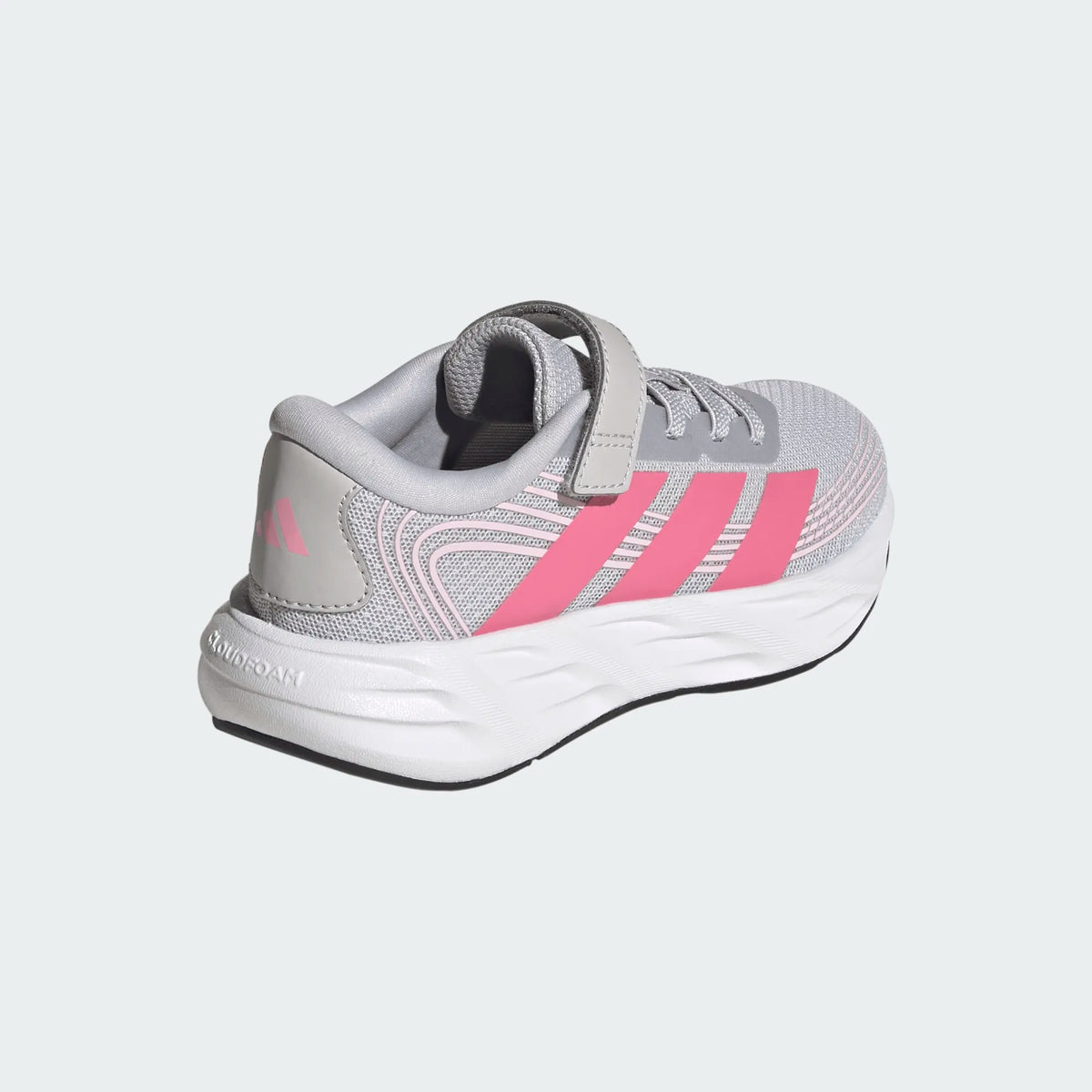 ADIDAS Girl's Galaxy 8 Shoes EL C - Gray | KI1685