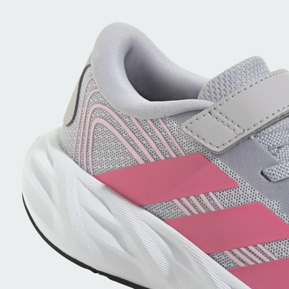 ADIDAS Girl's Galaxy 8 Shoes EL C - Gray | KI1685
