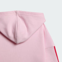 ADIDAS Girls Essentials Full Zip Top and Joggers Set - Pink | KR9317