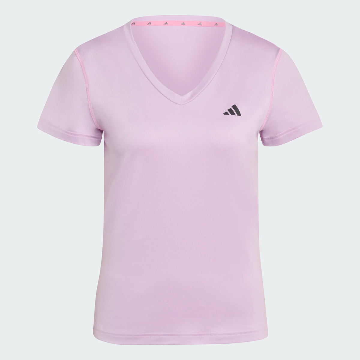 ADIDAS Workout Essentials V-Neck T-Shirt - Pink