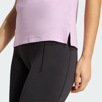 ADIDAS Workout Essentials V-Neck T-Shirt - Pink