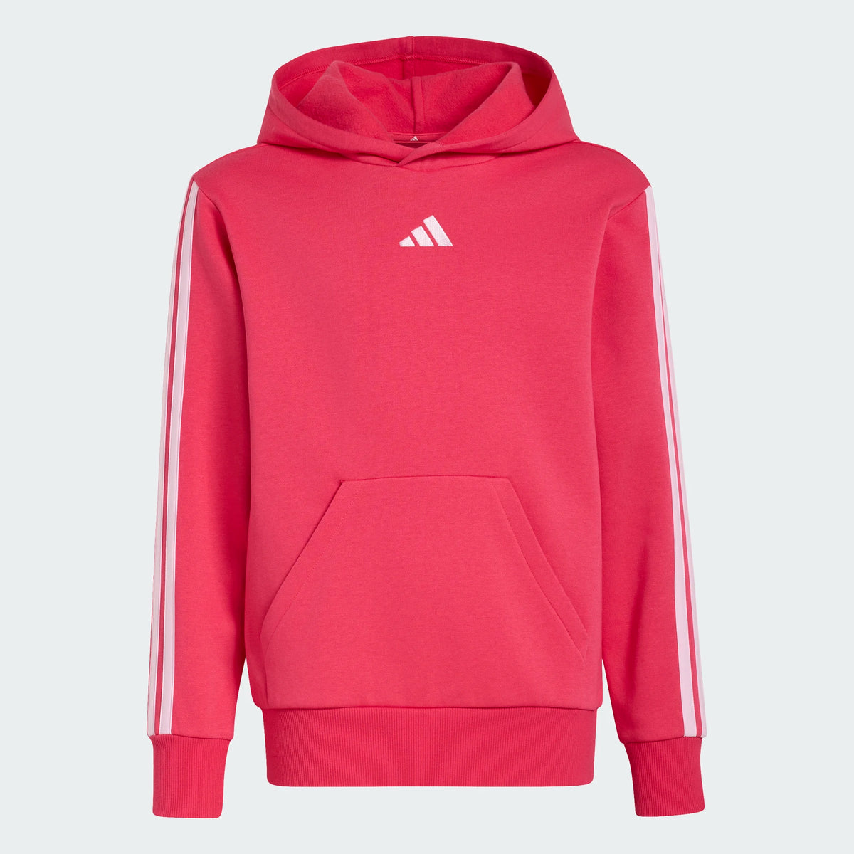 ADIDAS Girl's Essentials 3S Logo Hoodie - Pink | KT3382