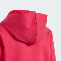 ADIDAS Girl's Essentials 3S Logo Hoodie - Pink | KT3382