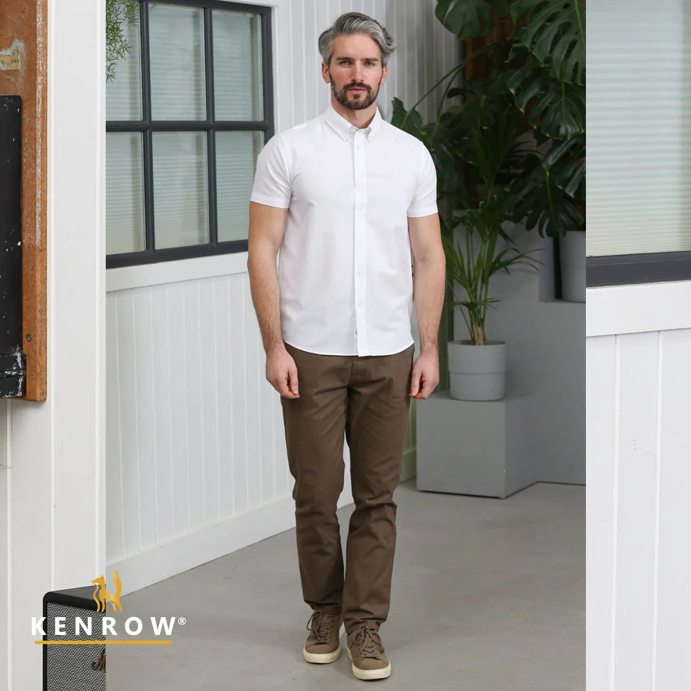 KENROW Men's Langton Chinos - Sand