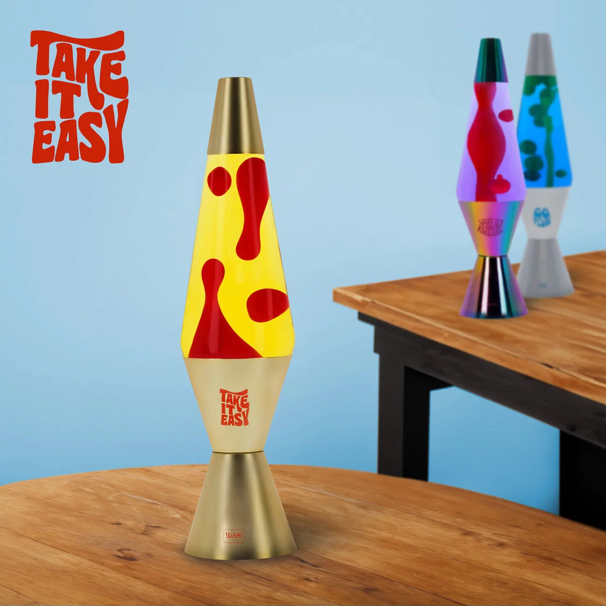 LEGAMI Gold Lava Lamp - Magmastic!