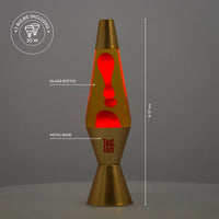 LEGAMI Gold Lava Lamp - Magmastic!