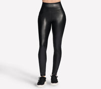 SKECHERS Go Walk Full Length High-Waisted Sleek Leggings - Black