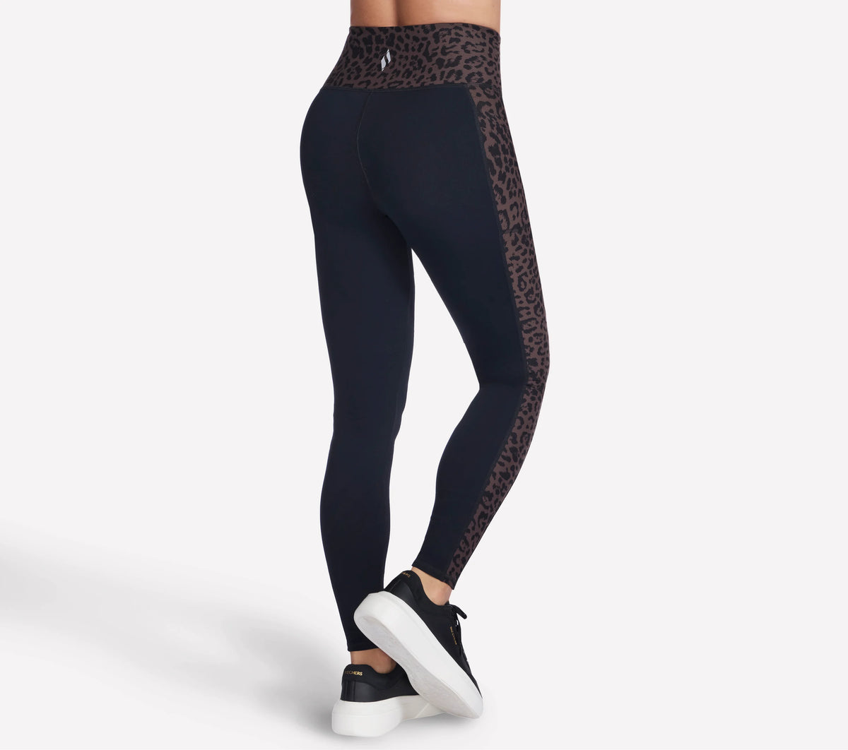 SKECHERS Go Walk Full Length High-Waisted Cheetah Leggings