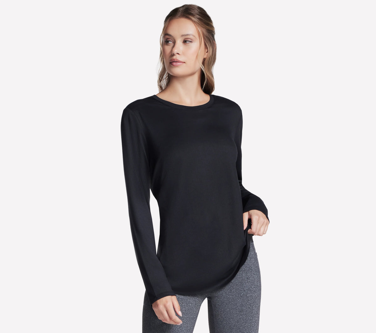 SKECHERS Women's Go Dri Swift LS Tunic - Black