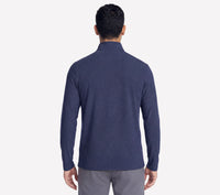 SKECHERS GO DRI All Day 1/4 Zip Top - Navy