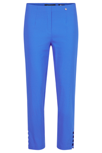 ROBELL Lena 09 Ankle Trousers - Blue