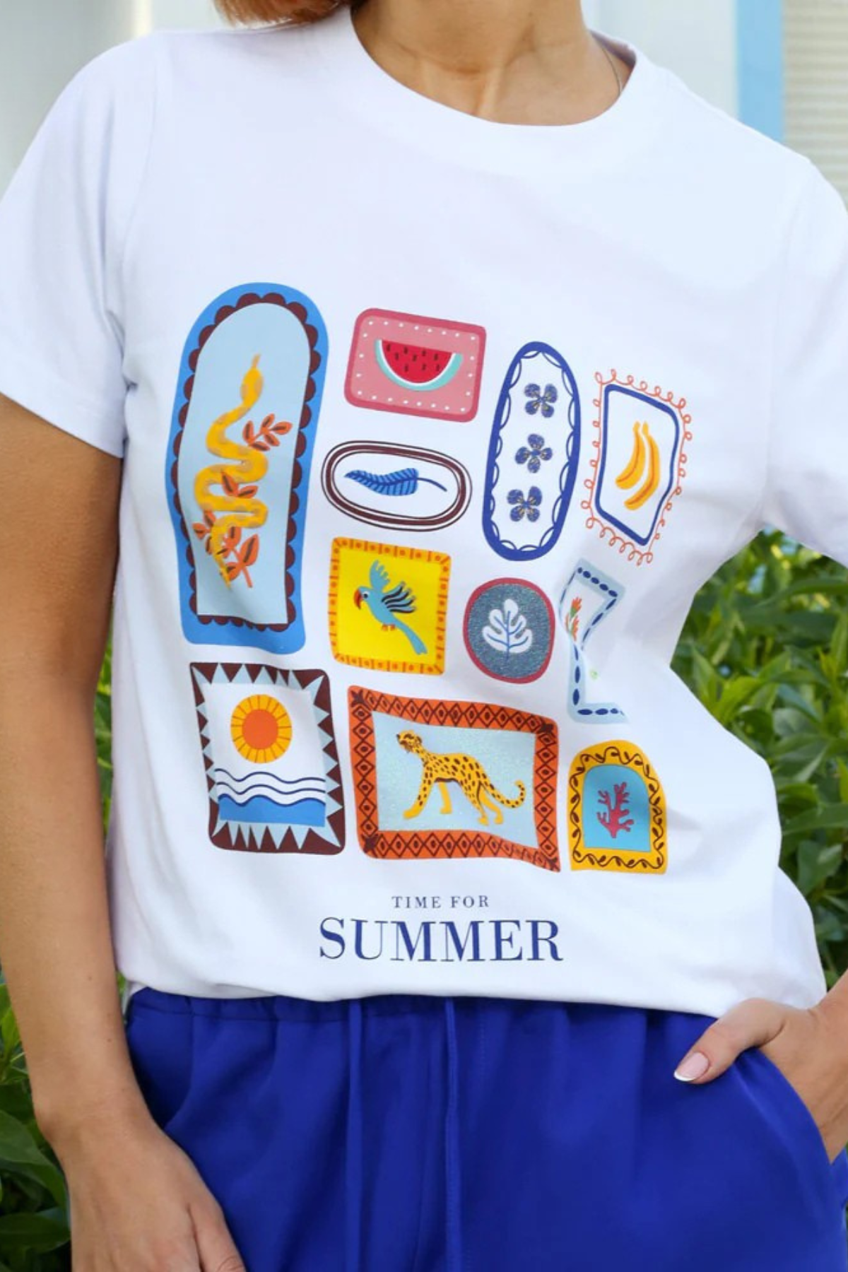 RANT & RAVE Lettie Summer T-Shirt - White