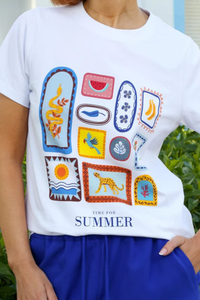 RANT & RAVE Lettie Summer T-Shirt - White