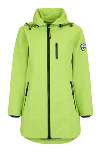 NORMANN Waterproof Hooded Raincoat - Lime