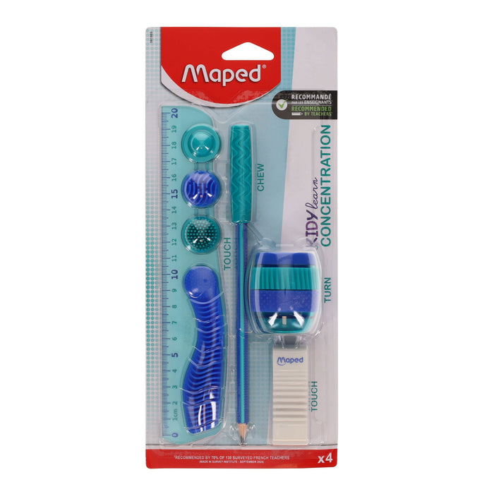 PREMIER STATIONERY Maped Kidy Learn Concentration Stationery Set